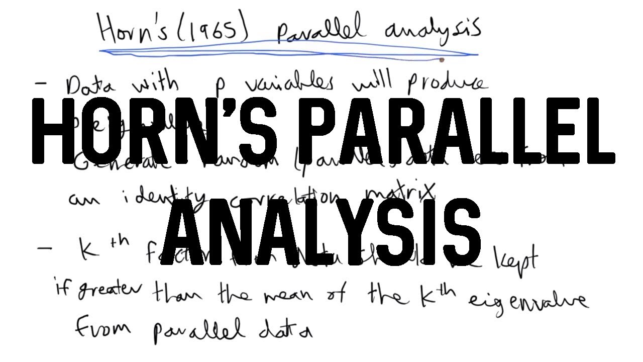 Horn's parallel analysis